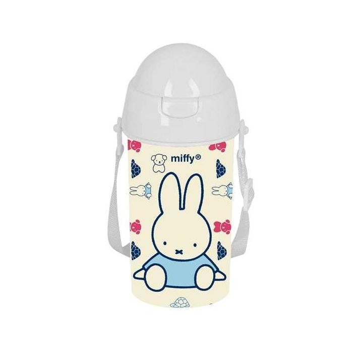 Botella 500 ml apertura autom. con pajita miffy "buddy" 7,3x19,5x7,3 cm 0 Botella 500 ml apertura autom. con pajita miffy "buddy" 7,3x19,5x7,3 cm 0