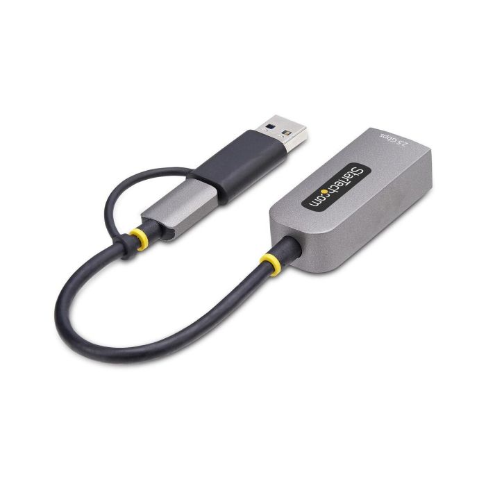 Cable USB Startech U2GA-USB-C-ETHERNET Gris Cable USB Startech U2GA-USB-C-ETHERNET Gris
