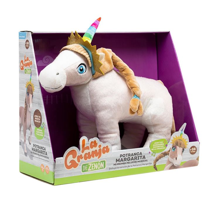 Bandai Peluche Musical Potranca Margarita La Granja de Zenón AR80008 4 Bandai Peluche Musical Potranca Margarita La Granja de Zenón AR80008 4