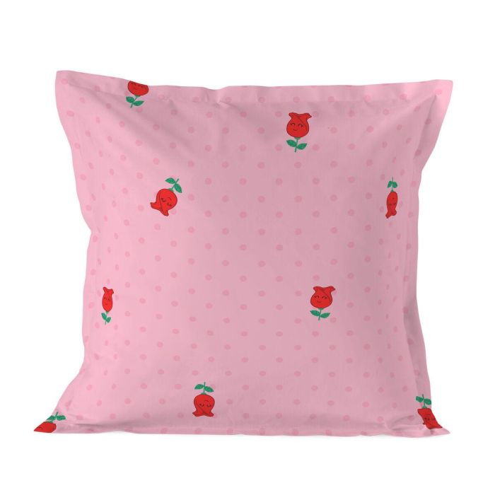 Funda de almohada HappyFriday Mr Fox Magic Rose Multicolor 80 x 80 cm