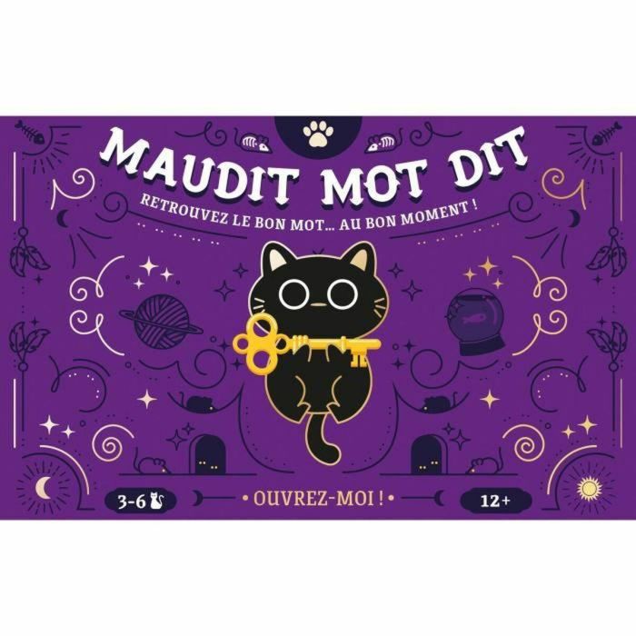 Juego de Cartas Asmodee Maudit Mot Dit (FR) 2 Juego de Cartas Asmodee Maudit Mot Dit (FR) 2