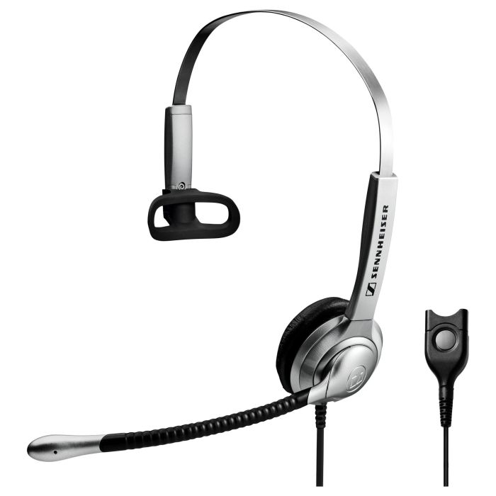 EPOS SH 335 Mono Wired OE Auricular Monoaural Cableado para Oficina/Centro de Llamadas, Color Plateado 2