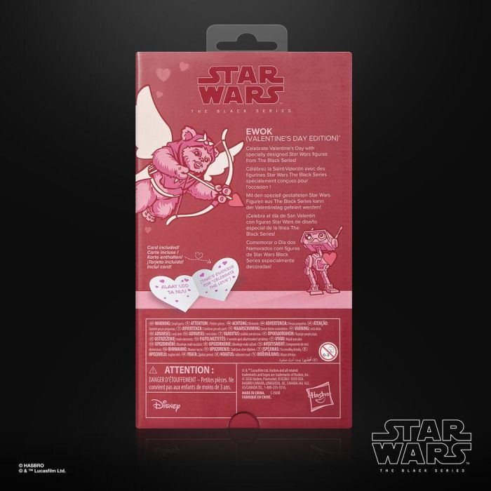 Figura Ewok Valentine's Day Edition Star Wars 15cm 2