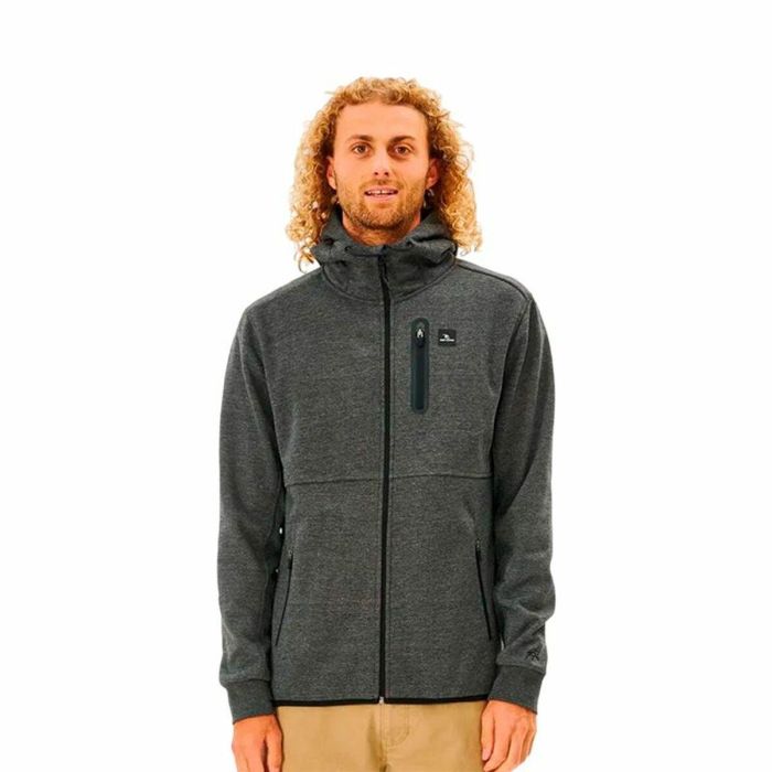 Chaqueta Rip Curl Anti Series Departed Zip Thr Gris oscuro 0 Chaqueta Rip Curl Anti Series Departed Zip Thr Gris oscuro 0