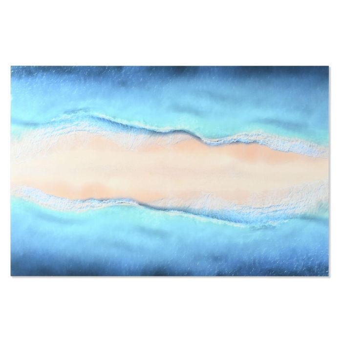 Cuadro Home ESPRIT Azul Beige Impreso 150 x 0,4 x 100 cm Cuadro Home ESPRIT Azul Beige Impreso 150 x 0,4 x 100 cm