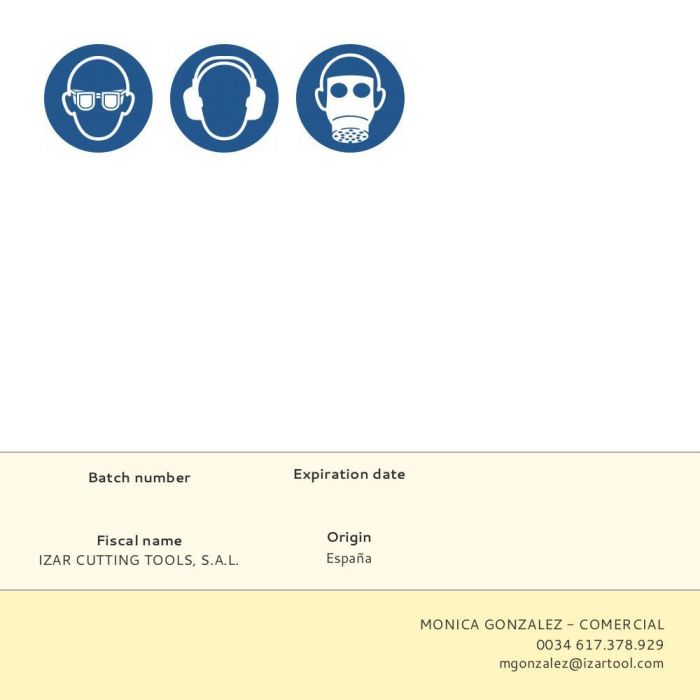 Broca corta pared pro. punta md 12,00x15mm0 iz27920 koma tools (izar) 4