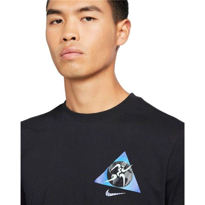 Camiseta de Manga Corta Hombre Nike Negro 2