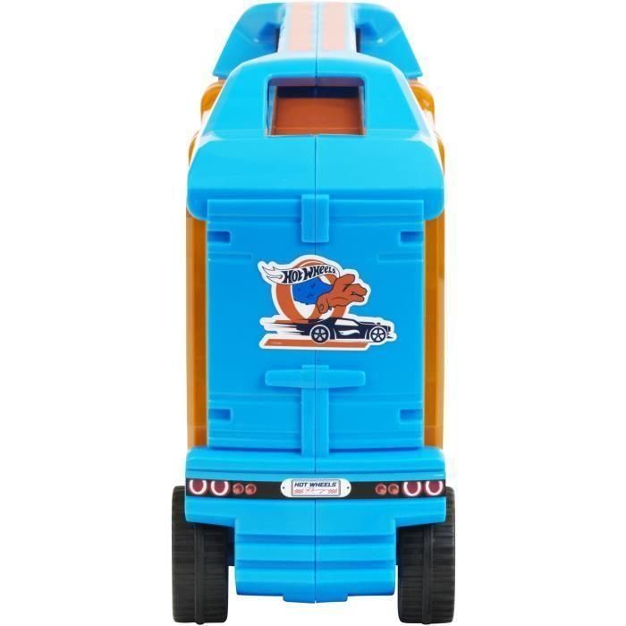 Hot Wheels Klein Camión Transportador Vehículos Juguete Grande KLE2474 con Accesorios (3+ Años) 3