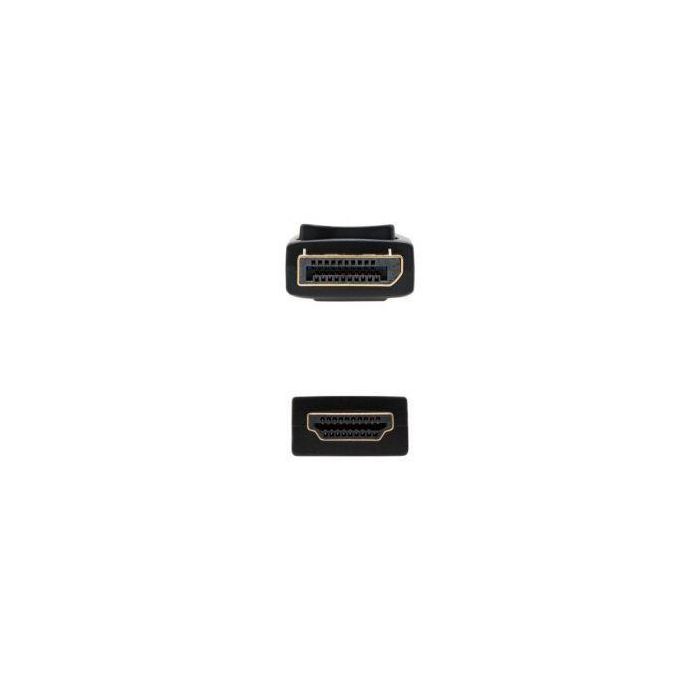 Adaptador DisplayPort a HDMI NANOCABLE 10.15.4300 Negro 50 cm 2 Adaptador DisplayPort a HDMI NANOCABLE 10.15.4300 Negro 50 cm 2