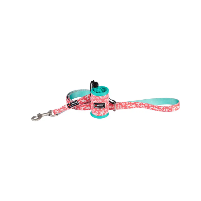 Freedog Correa para perro Red Ginger, 15 mm x 120 cm, T-S