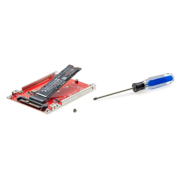 Startechcom 1M25-U3 Adaptador M.2 a U.3 (SFF-TA-1001) 2.5 Pulgadas NVMe PCIe 4.0 para Servidores y Estaciones de Trabajo