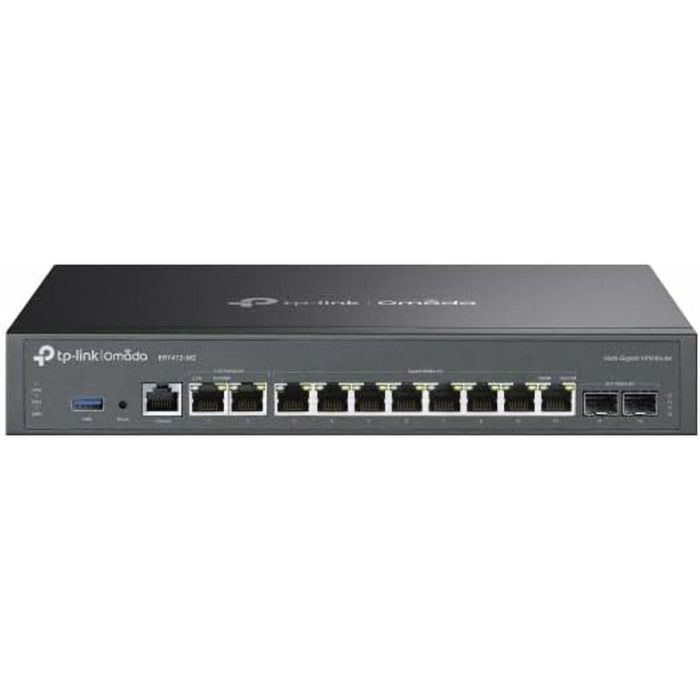 TP-Link ER7412-M2 Router Omada 2.5 Gigabit & Gigabit Ethernet, 7 Puertos LAN, 2 SFP, VPN 80 Túneles, Rack Mount, Negro 6 TP-Link ER7412-M2 Router Omada 2.5 Gigabit & Gigabit Ethernet, 7 Puertos LAN, 2 SFP, VPN 80 Túneles, Rack Mount, Negro 6