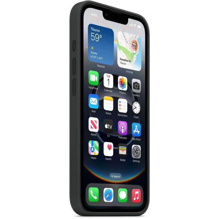 Apple MD3N4ZMA Funda de silicona para iPhone 16 E Negra 2