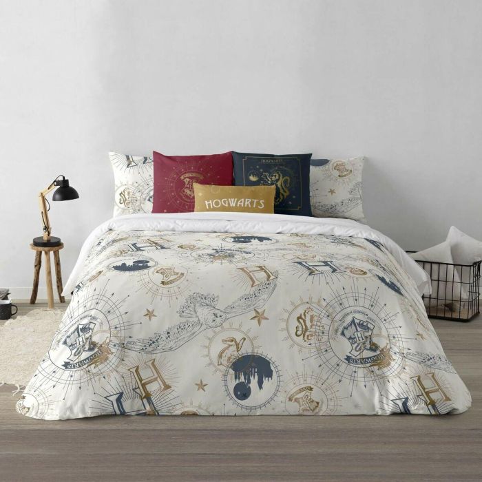 Funda Nórdica Harry Potter Beige Multicolor 175 Hilos 155 x 220 cm Cama de 90 1 Funda Nórdica Harry Potter Beige Multicolor 175 Hilos 155 x 220 cm Cama de 90 1