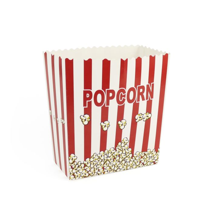 Set de 4 cubos para palomitas de cartón 19.2x17.5 cm Algon - Inde (24 Cajas) 1 Set de 4 cubos para palomitas de cartón 19.2x17.5 cm Algon - Inde (24 Cajas) 1