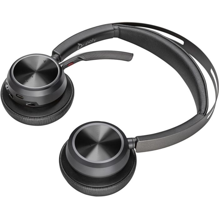 HP Voyager Focus 2 UC Auriculares Inalámbricos Bluetooth Diadema para Oficina/Centro de Llamadas, USB-C/A, Cancelación de Ruido Activo, Negro HP Voyager Focus 2 UC Auriculares Inalámbricos Bluetooth Diadema para Oficina/Centro de Llamadas, USB-C/A, Cancelación de Ruido Activo, Negro