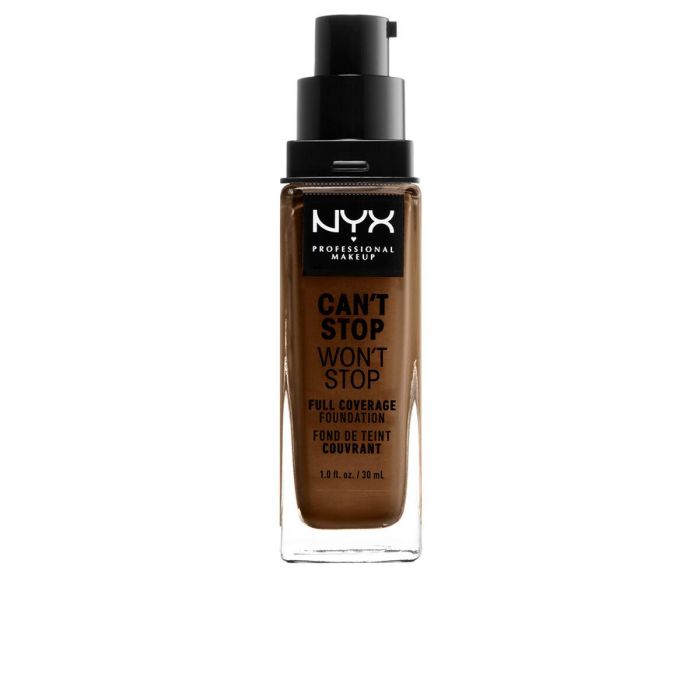 Base de Maquillaje Fluida Can't Stop Won't Stop NYX (30 ml) (30 ml) 19 Base de Maquillaje Fluida Can't Stop Won't Stop NYX (30 ml) (30 ml) 19