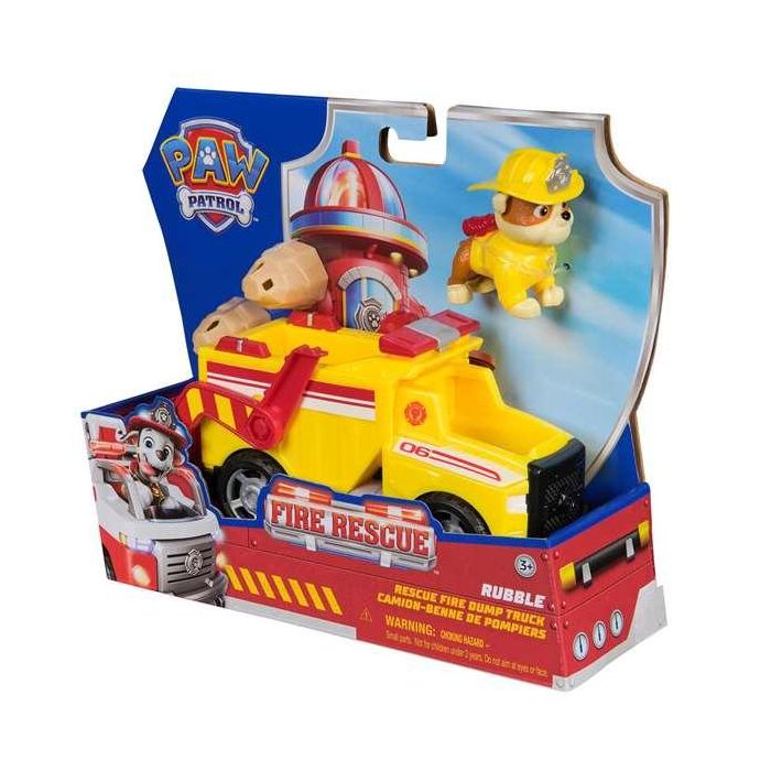 Vehiculo paw patrol fire rescue. 20,3x25,4x8,13 cm. - modelos surtidos 29
