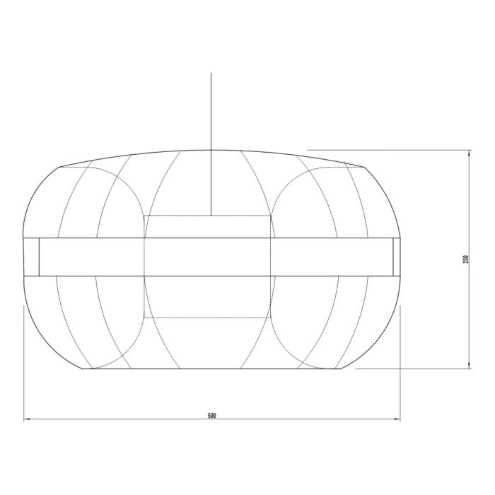 Lámpara Colgante "Burgas" [SKD-P80041] Estilo Natural/Mediterráneo/Boho-Chic Bambú