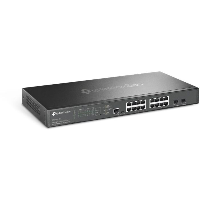 TP-Link SG3218XP-M2 Switch Gestionado L2+ Omada 24+4 Puertos 2.5G Ethernet PoE++ Montaje en Rack 1 TP-Link SG3218XP-M2 Switch Gestionado L2+ Omada 24+4 Puertos 2.5G Ethernet PoE++ Montaje en Rack 1