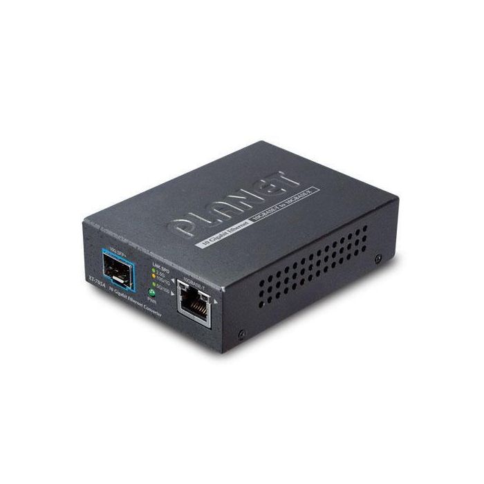 Planet XT-705A Convertidor de Medios Cobre a Fibra SFP+ 10G/5G/2.5G/1G/100M Ethernet Extensión de Red hasta 60km 0 Planet XT-705A Convertidor de Medios Cobre a Fibra SFP+ 10G/5G/2.5G/1G/100M Ethernet Extensión de Red hasta 60km 0