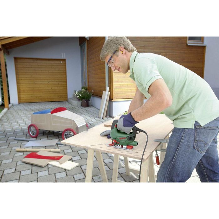 Bosch PST 800 PEL Sierra de calar 530W con base de aluminio ajustable, movimiento pendular 4 posiciones, atenuador electrónico 5 Bosch PST 800 PEL Sierra de calar 530W con base de aluminio ajustable, movimiento pendular 4 posiciones, atenuador electrónico 5
