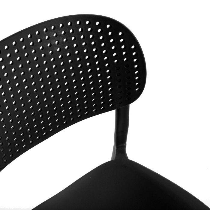 Silla De Comedor Negra Apilable Versa 41X80CM (4 Unidades) 2 Silla De Comedor Negra Apilable Versa 41X80CM (4 Unidades) 2