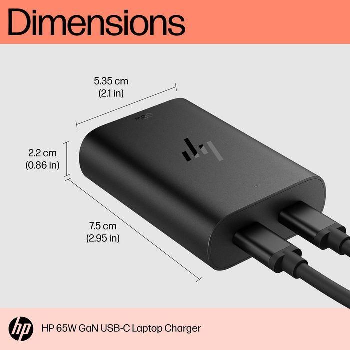 HP 65W GaN USB-C Laptop Charger 4 HP 65W GaN USB-C Laptop Charger 4