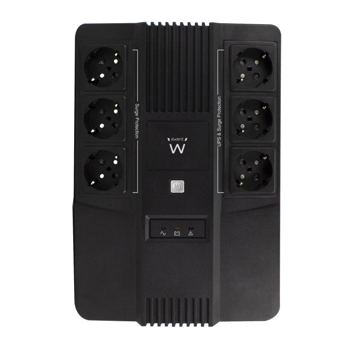 Ewent EW3945 SAI UPS Línea Interactiva 600 VA 360 W - 6 Salidas, 10 min Respaldo, AVR y Protección 3 Ewent EW3945 SAI UPS Línea Interactiva 600 VA 360 W - 6 Salidas, 10 min Respaldo, AVR y Protección 3