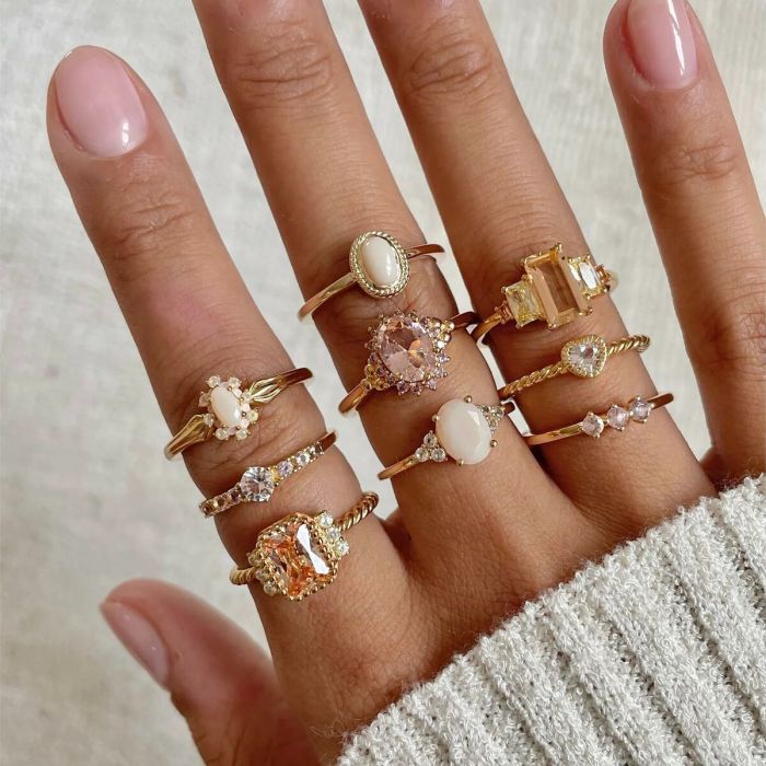 Anillo Mujer 24KAE 12435Y/58 5