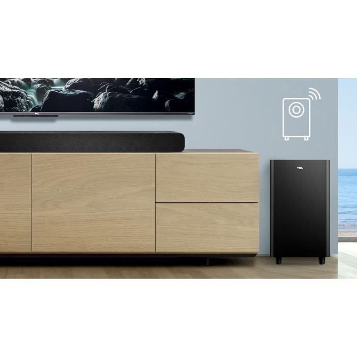 TCL TS8212 - Barra de sonido 2.1.2 - Subwoofer inalámbrico - Dolby Atmos - HDMI eARC - Bluetooth - 300W 3 TCL TS8212 - Barra de sonido 2.1.2 - Subwoofer inalámbrico - Dolby Atmos - HDMI eARC - Bluetooth - 300W 3