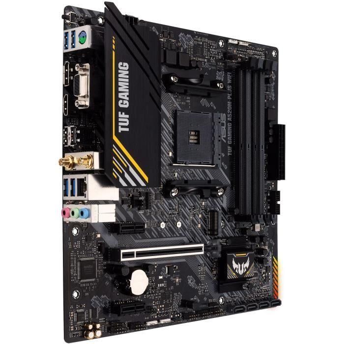 ASUS ASU4711081154273 Placa base TUF GAMING A520M-PLUS WiFi AMD A520 Ranura micro ATX AM4 2 ASUS ASU4711081154273 Placa base TUF GAMING A520M-PLUS WiFi AMD A520 Ranura micro ATX AM4 2