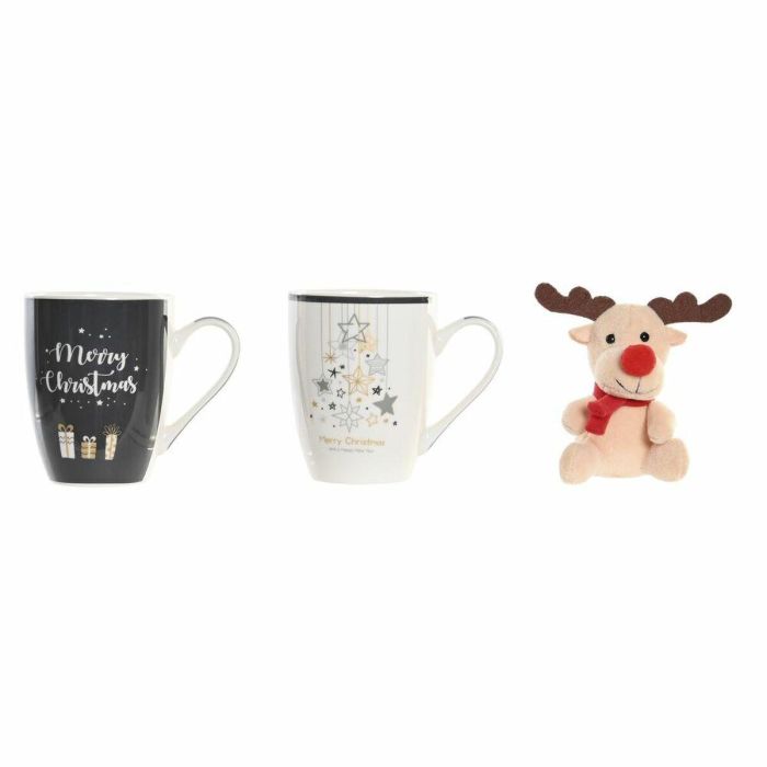 Mug Navidad Moderna DKD Home Decor Azul Blanco 8 x 10 x 12 cm Set de 2 (2 Unidades) Mug Navidad Moderna DKD Home Decor Azul Blanco 8 x 10 x 12 cm Set de 2 (2 Unidades)