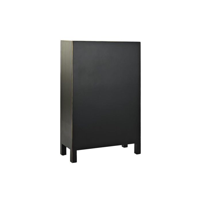 Cajonera DKD Home Decor Negro Dorado Abeto Madera MDF Oriental 63 x 28 x 101 cm 1 Cajonera DKD Home Decor Negro Dorado Abeto Madera MDF Oriental 63 x 28 x 101 cm 1