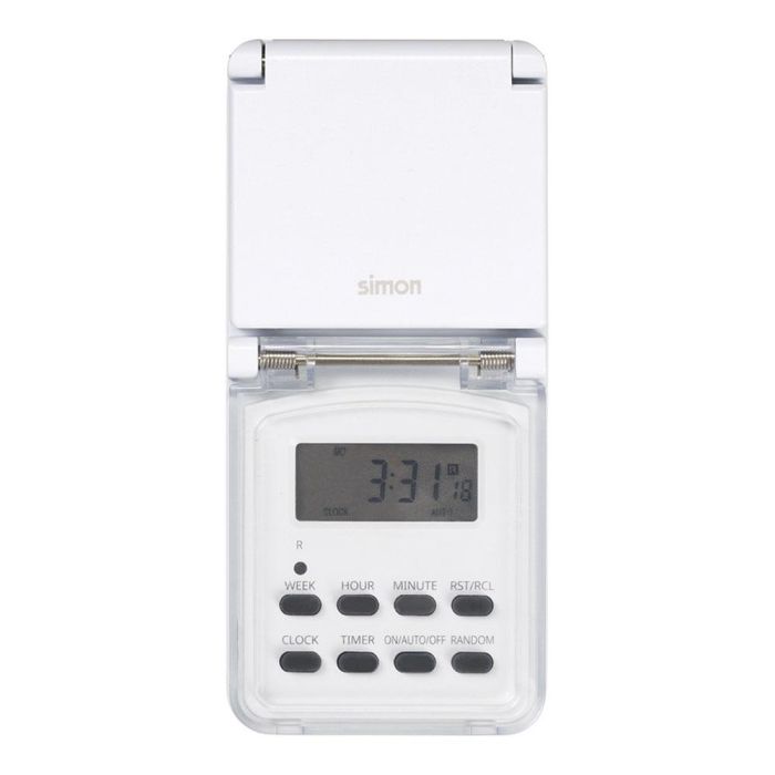 Programador digital semanal para exterior 1