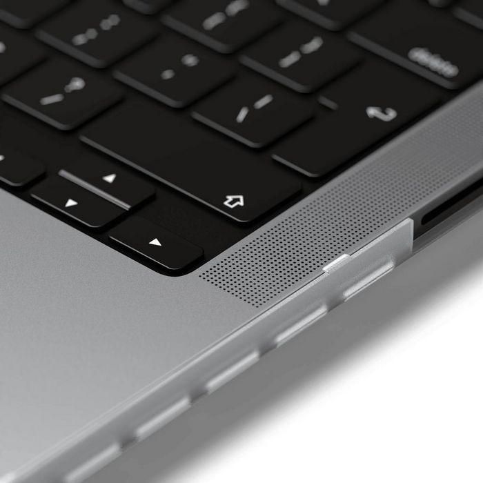 Satechi Funda Eco-Hardshell para MacBook Pro 16" M2 Pro/Max 2023 & M1 Pro/Max 2021 Transparente Anti-arañazos Anti-huellas 4