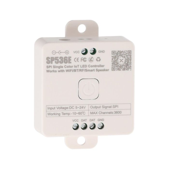 BanIanX SP536E Controlador para Tira LED COB Digital, App Móvil, Control Remoto y Voz compatible con Alexa Google Home 3