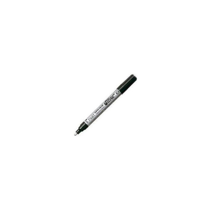 Pilot Marcador Permanente Desechable Plata Punta Media (12 Unidades) (12 Unidades)