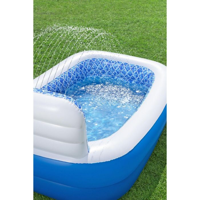 Bestway Piscina Silicona Hinchable con Aspersor 229x152x196 cm +6 Años Jardin 54451 2 Bestway Piscina Silicona Hinchable con Aspersor 229x152x196 cm +6 Años Jardin 54451 2