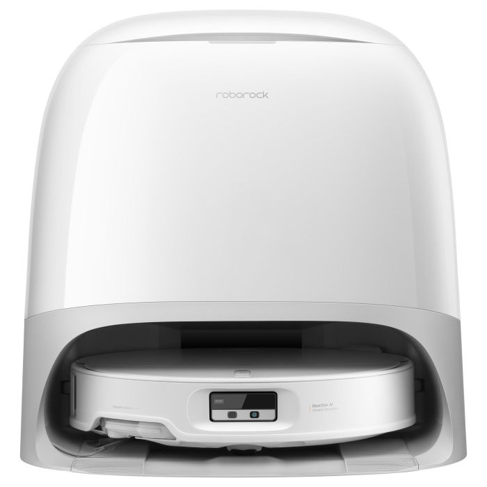 Roborock Qrevo Curv 2 ProX Robot Aspirador y Fregador con Estación Multifunción 3.0 Hygiene+ (Autovaciado, 25000 Pa, Control por Voz, Blanco) 1 Roborock Qrevo Curv 2 ProX Robot Aspirador y Fregador con Estación Multifunción 3.0 Hygiene+ (Autovaciado, 25000 Pa, Control por Voz, Blanco) 1