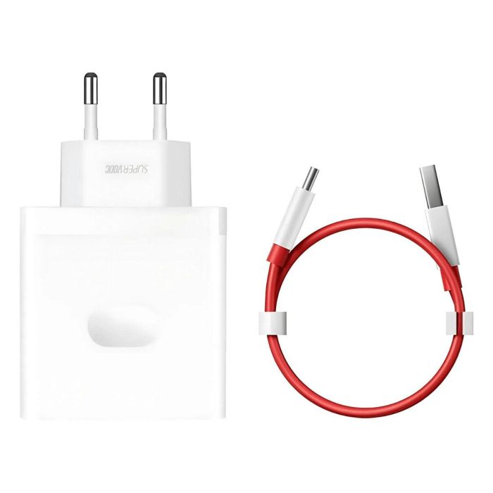 Cargador de Pared OnePlus SUPERVOOC Blanco 100 W Cargador de Pared OnePlus SUPERVOOC Blanco 100 W