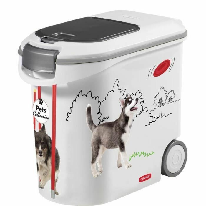 Curver KET3253924836430 Contenedor de croquetas PETS COLLECTION 35L/12 kg para perros 1 Curver KET3253924836430 Contenedor de croquetas PETS COLLECTION 35L/12 kg para perros 1