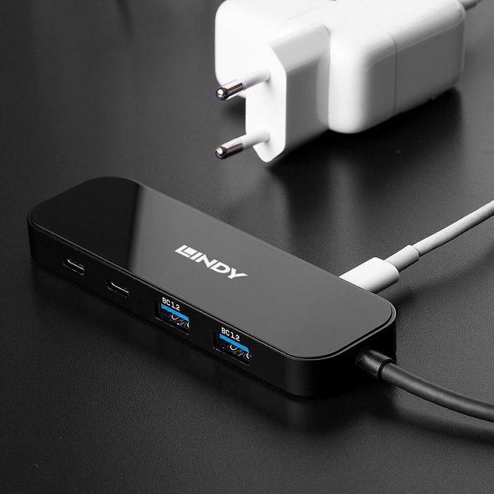 Hub USB LINDY Multicolor 4 Hub USB LINDY Multicolor 4