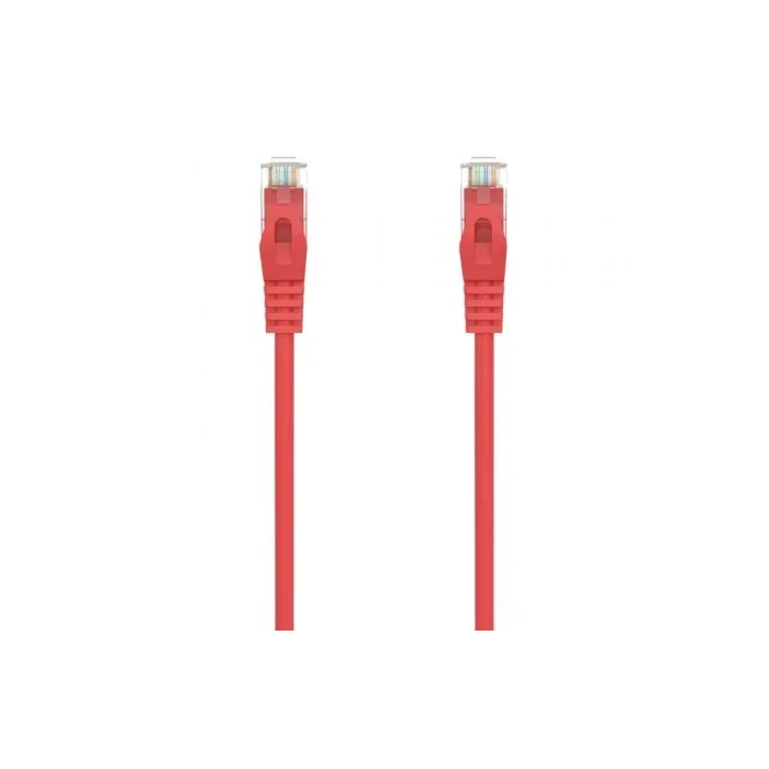 Aisens A145-0557 Cable de Red RJ45 Cat.6A UTP AWG24 LSZH 30cm Rojo