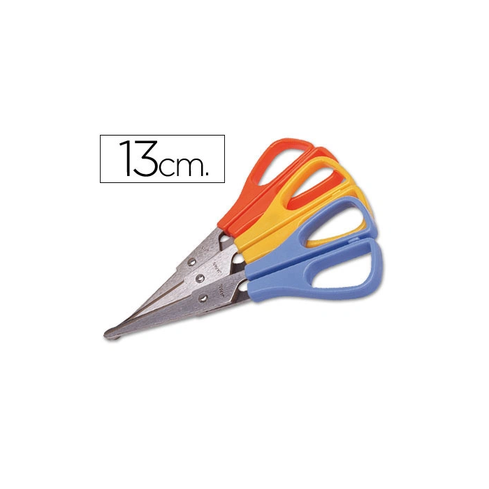 Kaicut Tijera Escolar de Acero Inoxidable, Longitud 13 cm 0 Kaicut Tijera Escolar de Acero Inoxidable, Longitud 13 cm 0