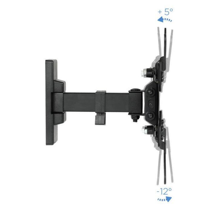TooQ LP2042TNL-B Soporte de Pared Giratorio, Inclinable y Nivelable para TV 13-42" hasta 20kg, VESA 75x75-200x200, Negro 1 TooQ LP2042TNL-B Soporte de Pared Giratorio, Inclinable y Nivelable para TV 13-42" hasta 20kg, VESA 75x75-200x200, Negro 1