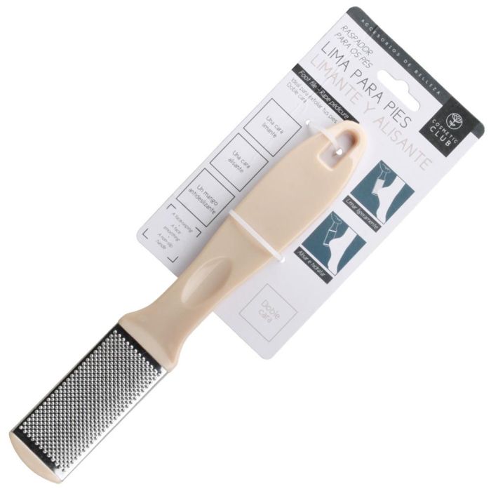 Cosmetic Club Lima Pies Doble Cara Profesional con Mango Antideslizante y Colores Surtidos 0 Cosmetic Club Lima Pies Doble Cara Profesional con Mango Antideslizante y Colores Surtidos 0