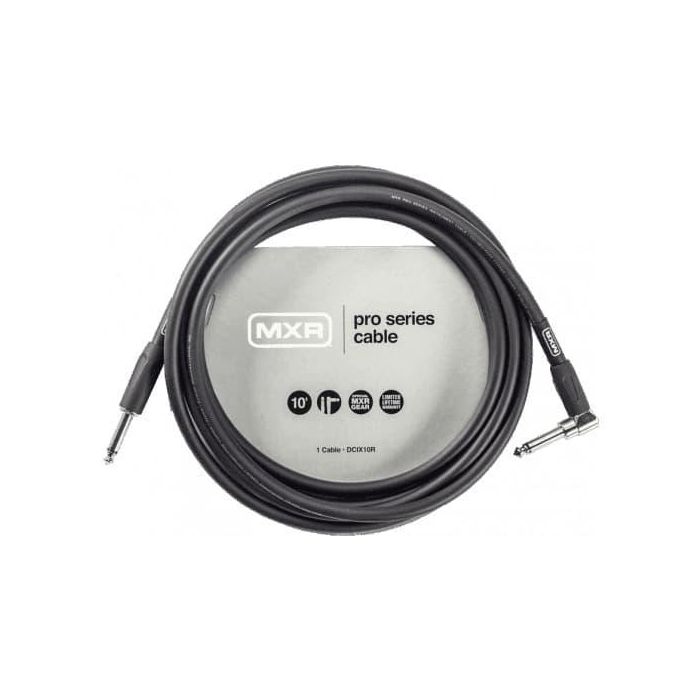 MXR Cable para Instrumento Jack a Jack en Ángulo 3 Metros