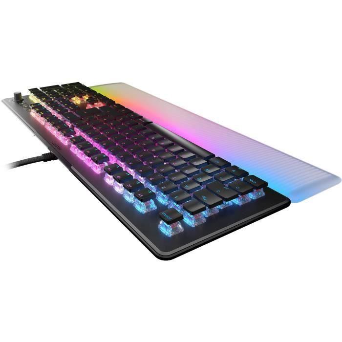 Teclado gaming óptico y mecánico - ROCCAT - ROC-12-004 Vulcan II Max - Lineal - Iluminación RGB - Negro 2