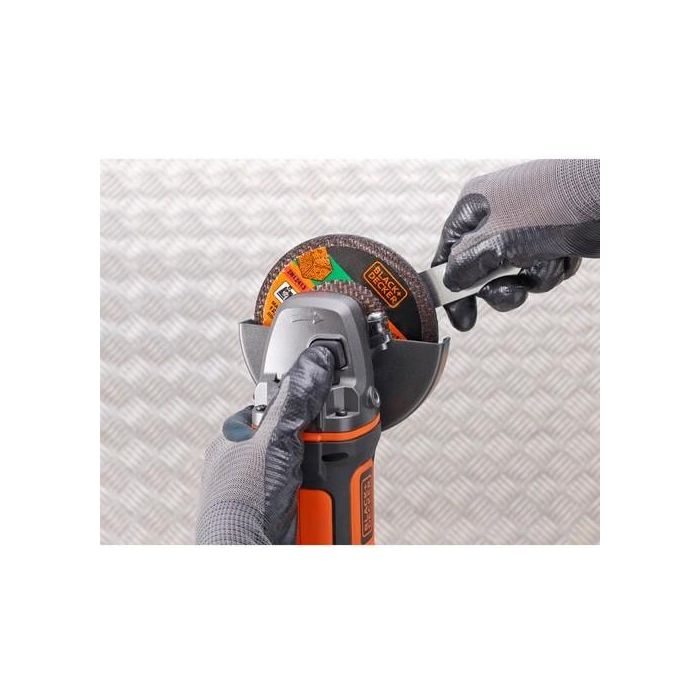 Black&Decker BCG720N - Amoladora angular 125mm 18V sin batería ni cargador 8 Black&Decker BCG720N - Amoladora angular 125mm 18V sin batería ni cargador 8